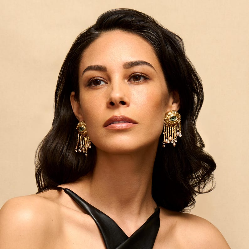Luxury Pearl Statement Earrings